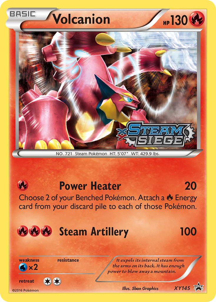 Volcanion — XY Black Star Promos #145 / 211