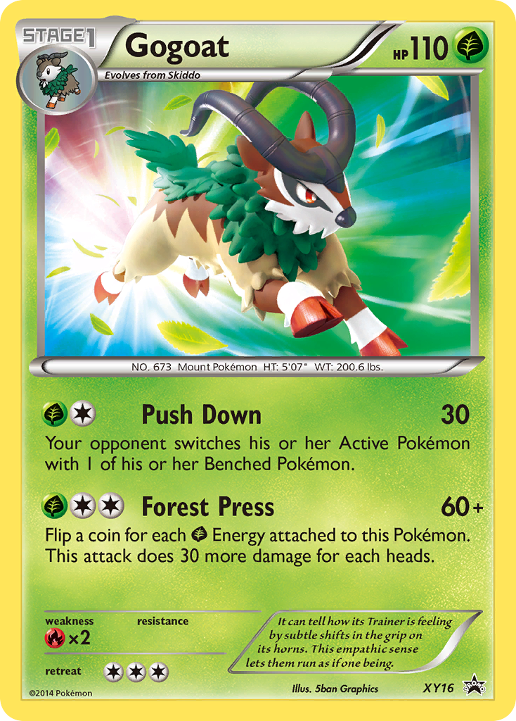 Gogoat — XY Black Star Promos #016 / 211
