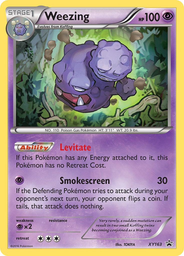 Weezing — XY Black Star Promos #163 / 211
