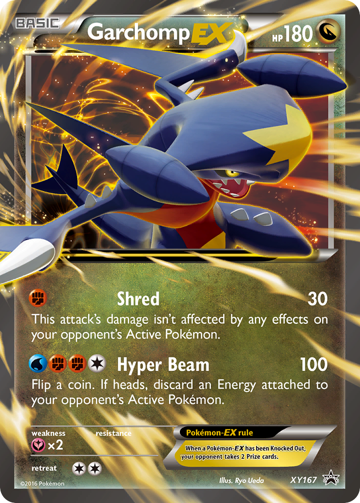Garchomp-EX — XY Black Star Promos #167 / 211