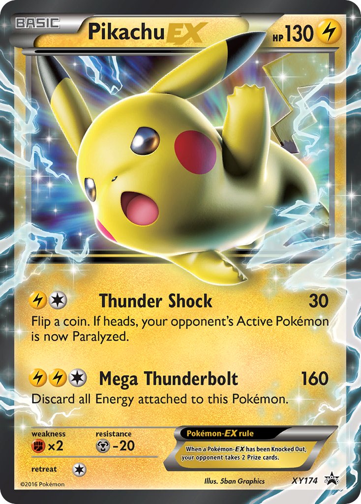 Pikachu-EX — XY Black Star Promos #174 / 211