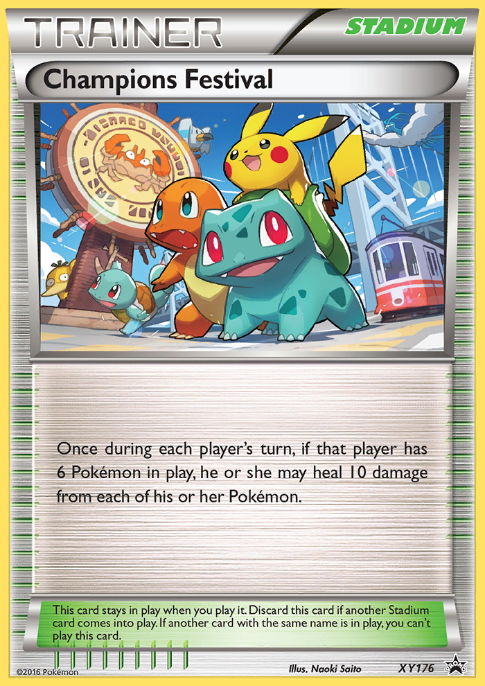 Champions Festival — XY Black Star Promos #176 / 211
