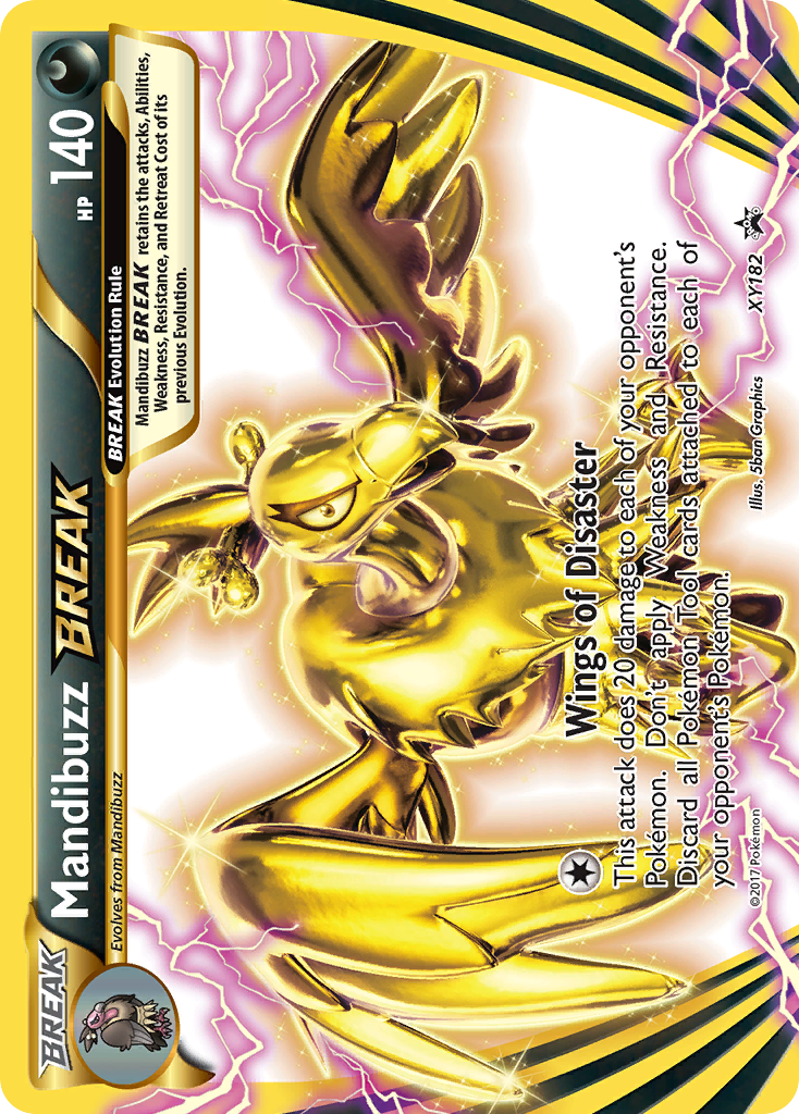 Mandibuzz BREAK — XY Black Star Promos #182 / 211