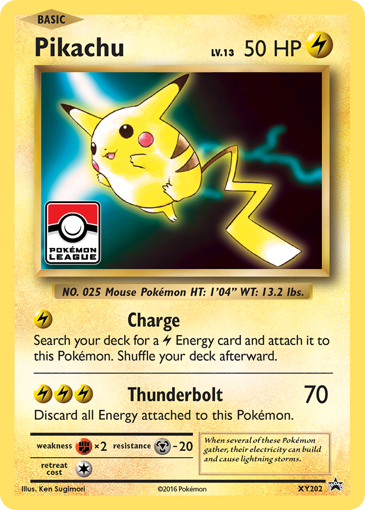 Pikachu — XY Black Star Promos #202 / 211