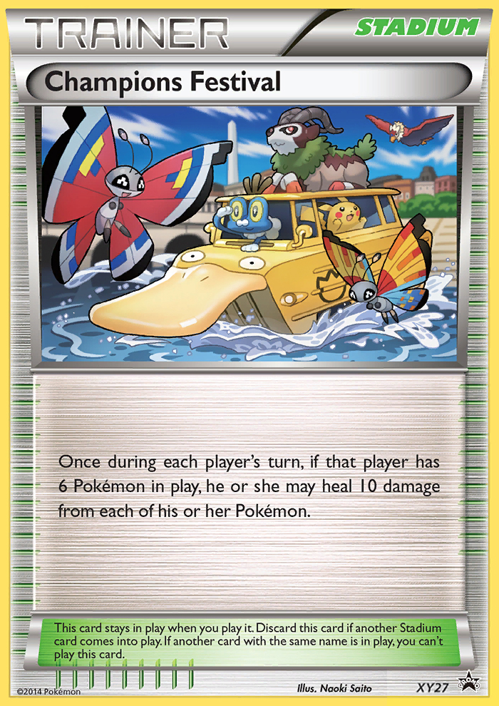 Champions Festival — XY Black Star Promos #027 / 211