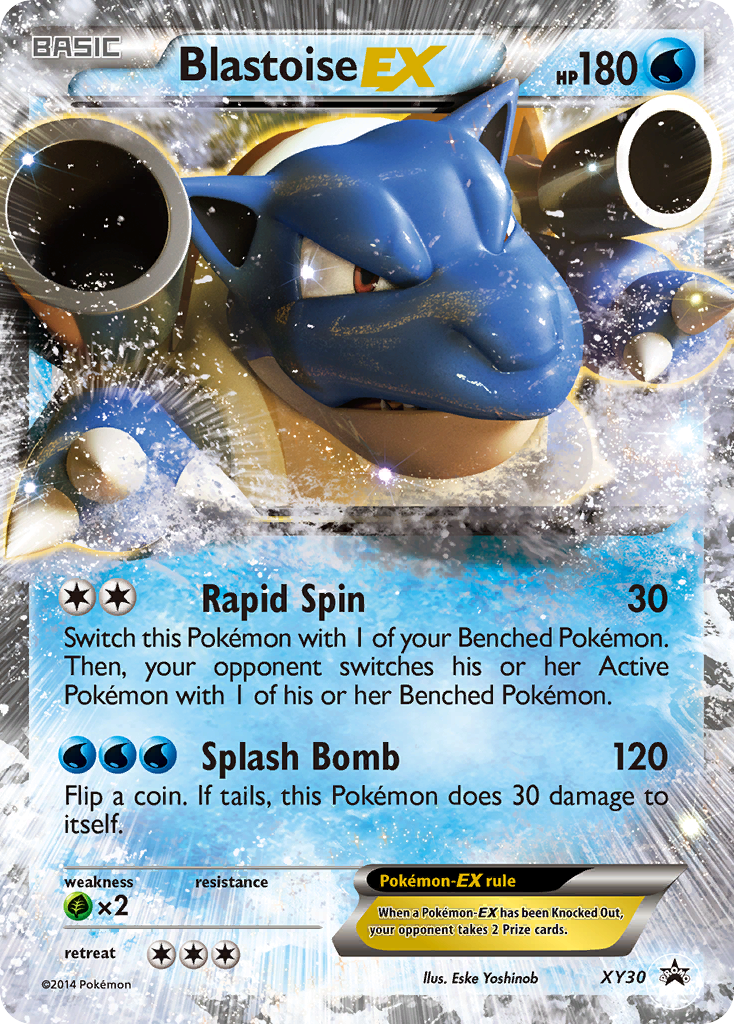 Blastoise-EX — XY Black Star Promos #030 / 211