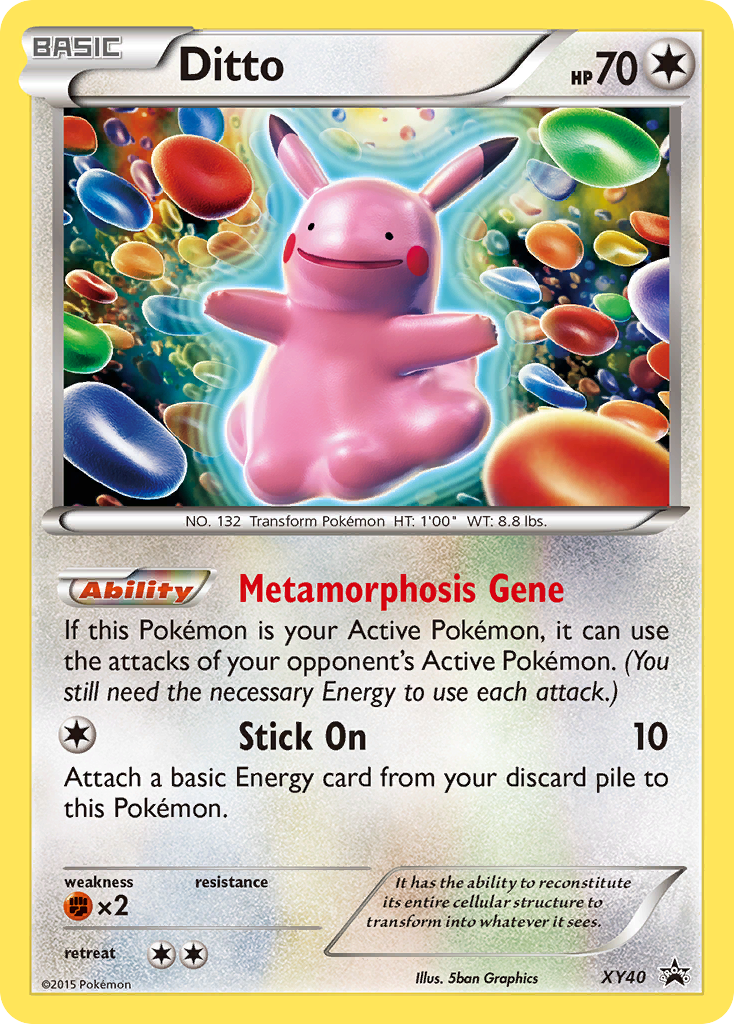Ditto — XY Black Star Promos #040 / 211
