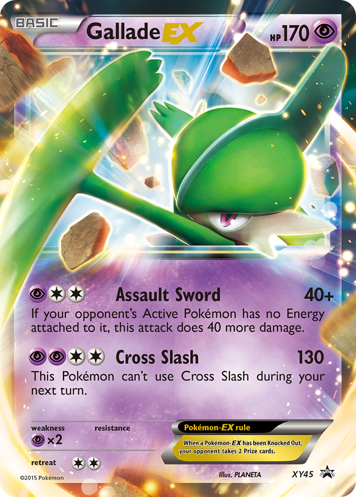 Gallade-EX — XY Black Star Promos #045 / 211
