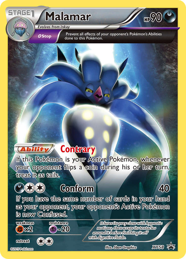Malamar — XY Black Star Promos #058 / 211