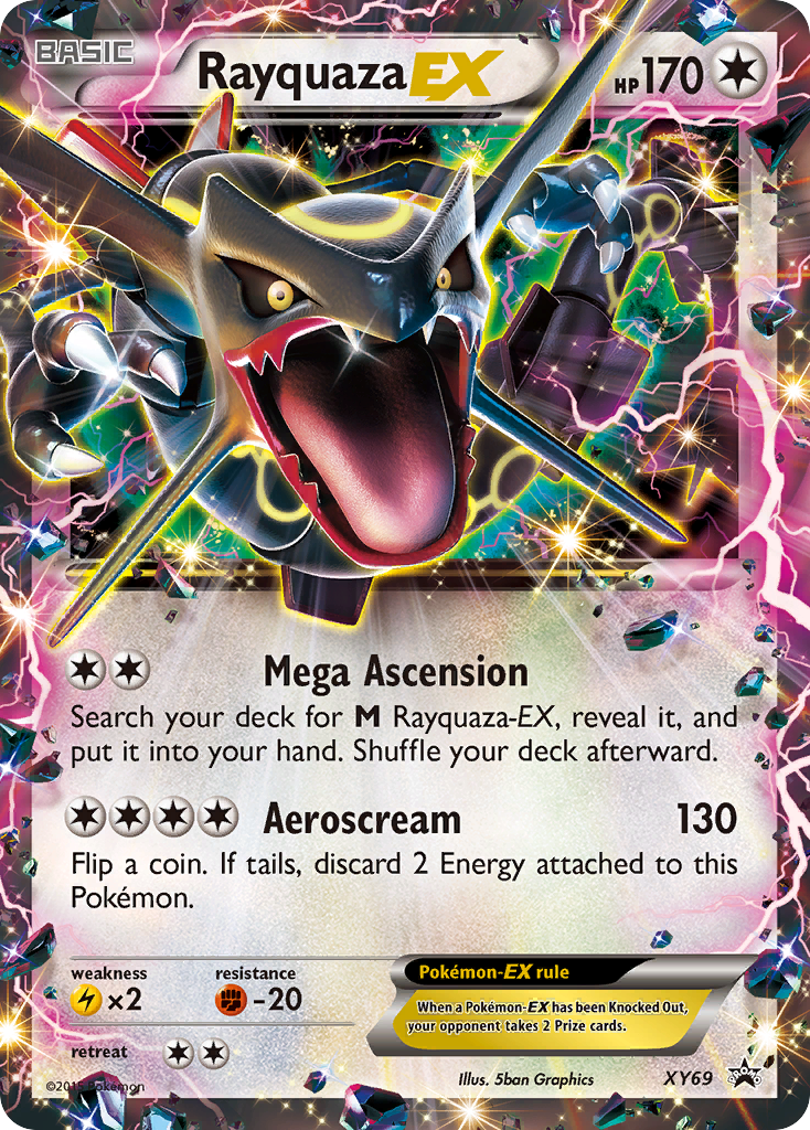 Rayquaza-EX — XY Black Star Promos #069 / 211