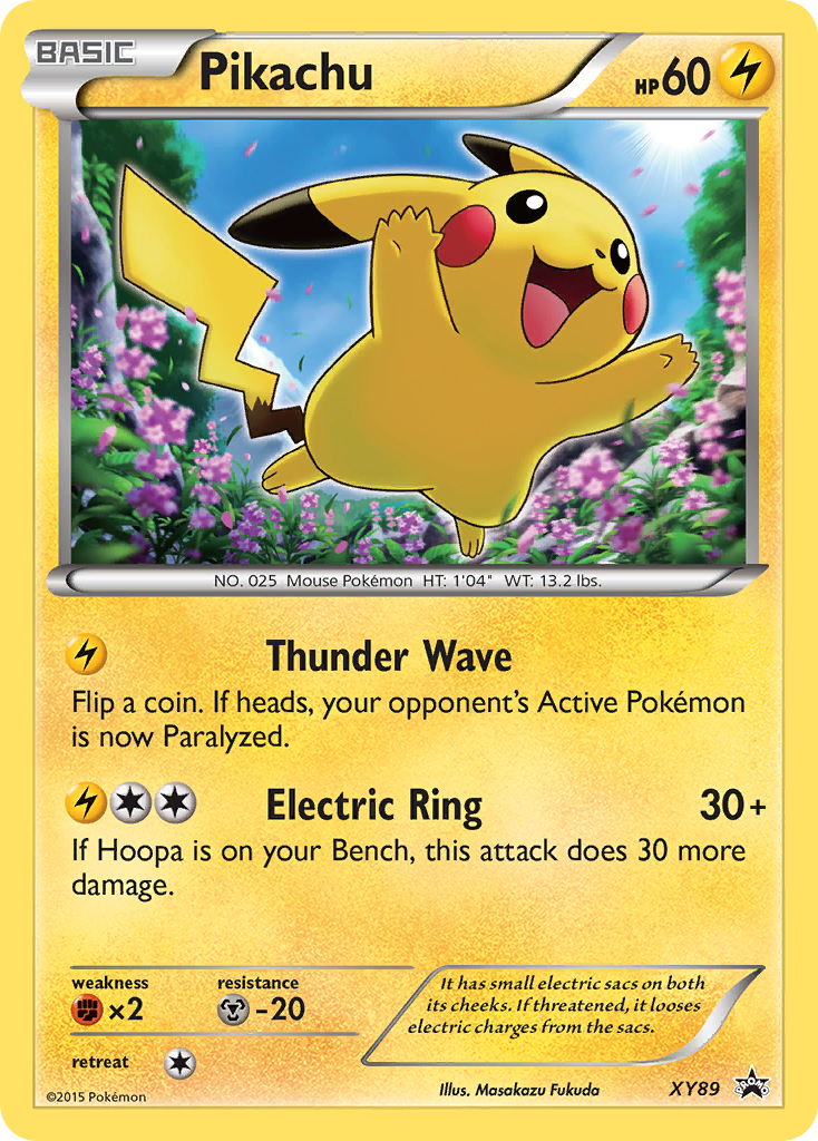 Pikachu — XY Black Star Promos #089 / 211