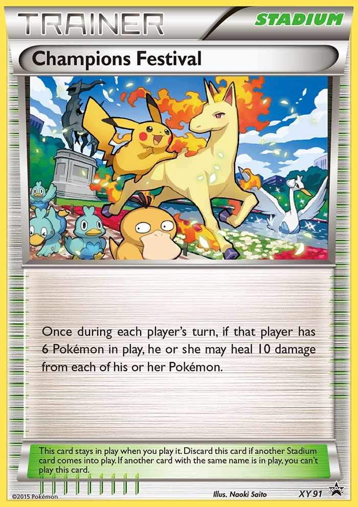 Champions Festival — XY Black Star Promos #091 / 211