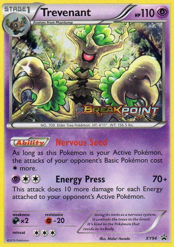 Trevenant — XY Black Star Promos #094 / 211