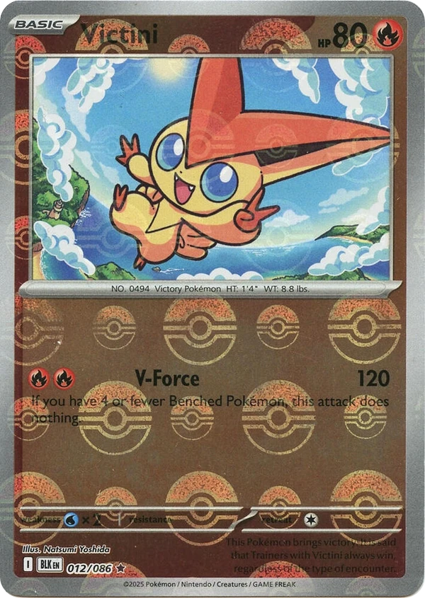 Victini — Black Bolt #012 / 86