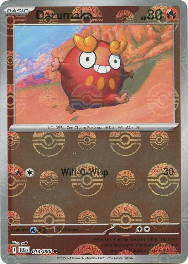 Darumaka — Black Bolt #013 / 86