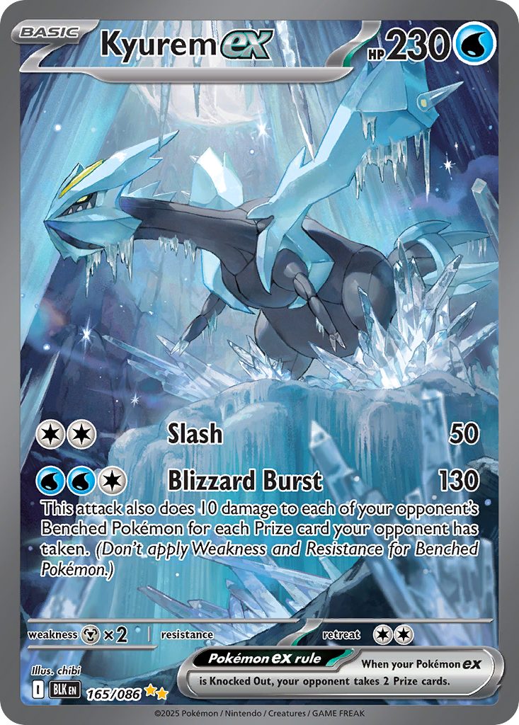 Kyurem ex — Black Bolt #165 / 86
