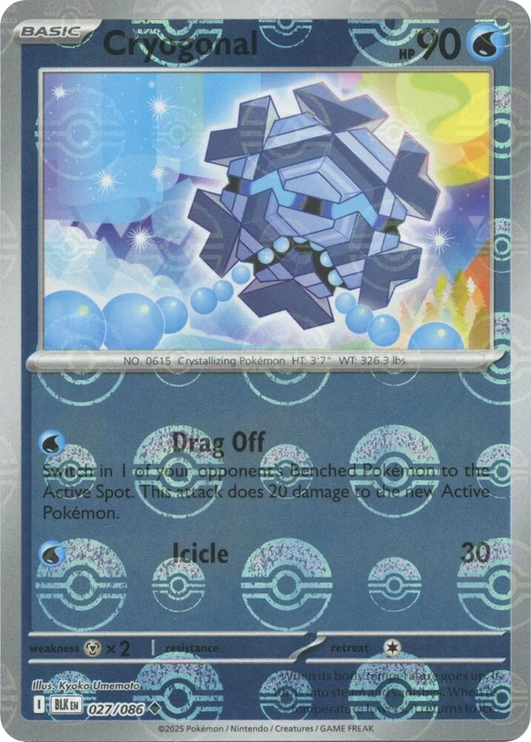 Cryogonal — Black Bolt #027 / 86